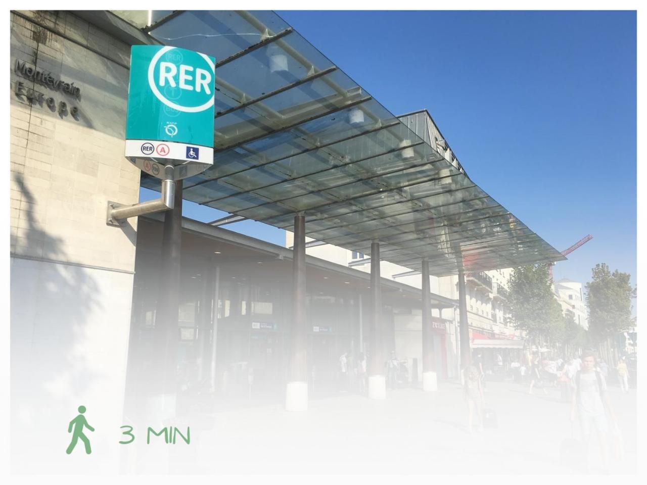 L'Organik Disney 7 Min Gare 5 Min Parking Prive 谢西 外观 照片